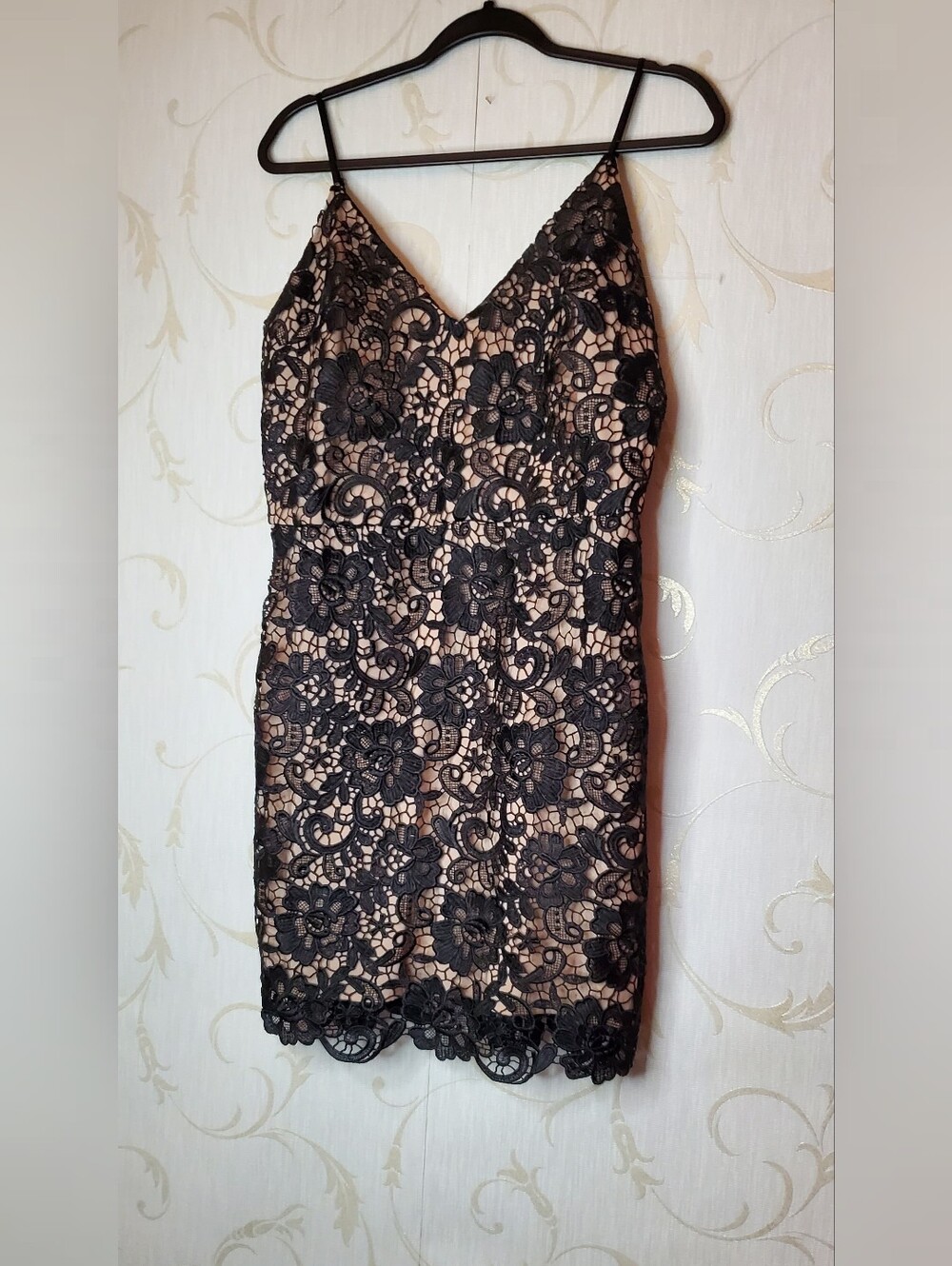 EXPRESS Lace Beige Style Dress Nwot Size 12